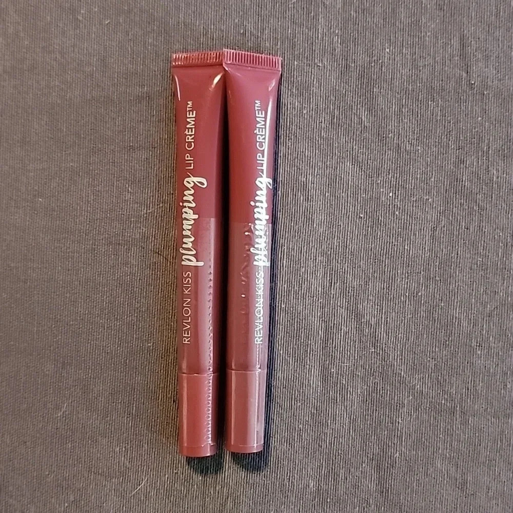(2) Revlon Kiss Plumping Lip Creme-535 Spiced Berry